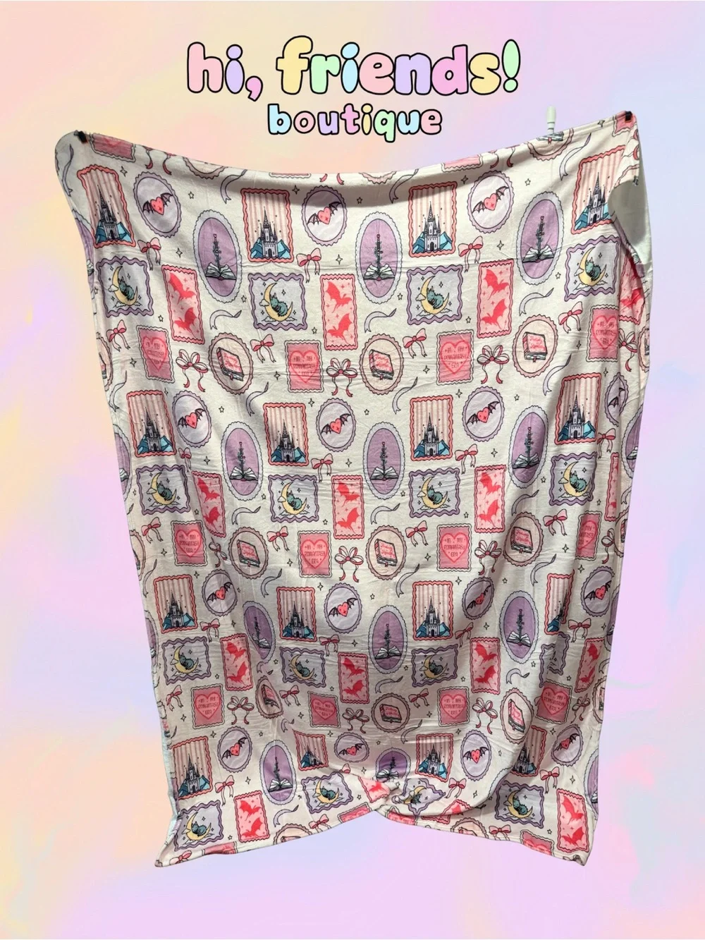 Romantasy Throw Blanket